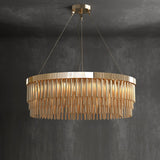 Plafonnier Contemporain Haut de Gamme avec Tubes métalliques - LINDSEY