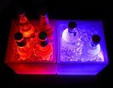 Seau à Glace Lumineux Transparent à LED