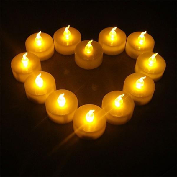 Set de 12 Bougies Leds