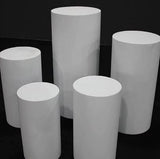 Socles, Piédestales de forme Cylindriques pour Décoration Évènements, Mariage...