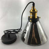 Suspension Ambrée Vintage E27