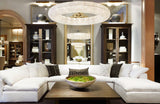 Suspension Cristal Circulaire LED E14 - VERTOV
