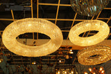 Suspension Cristal Circulaire LED E14 - VERTOV
