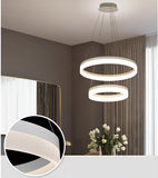 Suspension Classique à LED en Forme d’Anneau - SATURNE