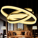 Suspension Classique à LED en Forme d’Anneau - SATURNE