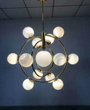 Suspension Design avec Boules de Verre - Terre Errante