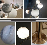Suspension Design avec Boules de Verre - Terre Errante