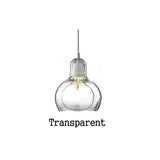 Suspension En Verre Clair Abat-Jour Moderne - DOMMA