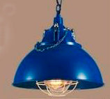 Suspension Industrielle Classique Rouge, Bleue, Noir - NADEN