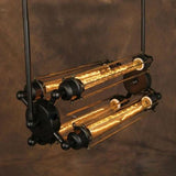 Suspension Industrielle Vintage 4 Ampoules - BRONSON