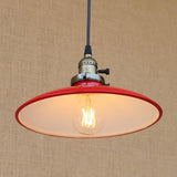 Suspensions Industrielles Rétro Rouge, Noir, Vertes, Blanches en Fer - THEOPHILE