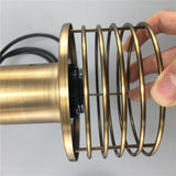 Suspension Industrielle Cage en Fer – SIDI