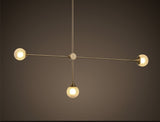 Suspension LED G9 en Boule de Verre