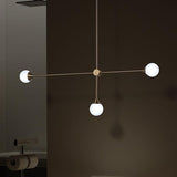 Suspension LED G9 en Boule de Verre