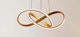 Suspension LED Design Moderne Or, Blanc, Noir - AMIONID