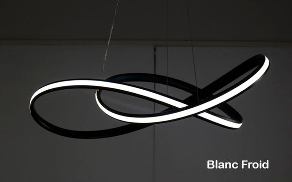 Suspension LED Design Moderne Or, Blanc, Noir - AMIONID