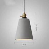 Suspension LED Moderne en Béton - MINA
