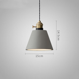 Suspension LED Moderne en Béton - MINA