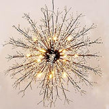Suspension LED Moderne en Feu d’Artifice de Cristal - ARNELLA
