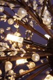 Suspension LED Moderne en Feu d’Artifice de Cristal - ARNELLA