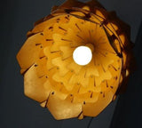 Pine Cone Wooden Pendant - HELGA