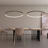 Suspension Design Minimaliste Ronde LED avec Télécommande - GALLICA