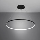 Suspension Design Minimaliste Ronde LED avec Télécommande - GALLICA