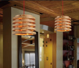 Rustic Wooden Pendant - ANIKA