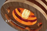 Rustic Wooden Pendant - ANIKA