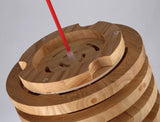 Rustic Wooden Pendant - ANIKA