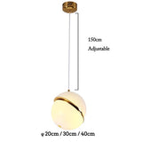 Suspension Moderne Acrylique - CRESCENT