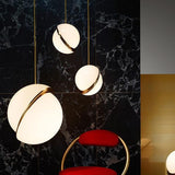 Suspension Moderne Acrylique - Crescent