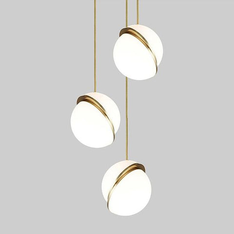 Suspension Moderne Acrylique - Crescent