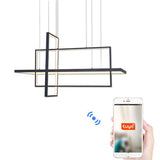 Modern Geometric LED Aerial Pendant Light