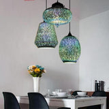 Suspension Moderne Industrielle Brillant 3D En Verre