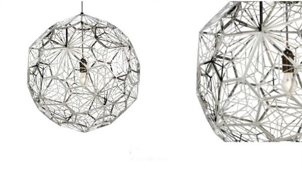 Suspension Moderne LED à Facettes Façonnées en Diamant - AJAMI