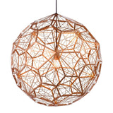 Suspension Moderne LED à Facettes Façonnées en Diamant - AJAMI