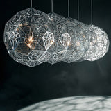 Suspension Moderne LED à Facettes Façonnées en Diamant - AJAMI