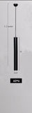 Modern LED Suspension in Cylinder Tube - BALLET