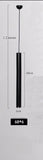 Modern LED Suspension in Cylinder Tube - BALLET