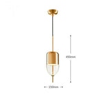 Suspension Moderne LED en Verre en Forme de Larme - FLOAT
