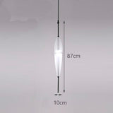 Suspension Moderne LED en Verre en Forme de Larme - FLOAT