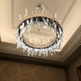 Luxury Modern Round Crystal Pendant