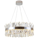Luxury Modern Round Crystal Pendant