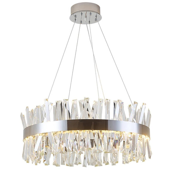 Luxury Modern Round Crystal Pendant