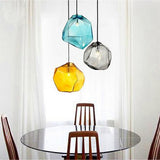 Suspension Moderne en Verre Soufflé Colorée G9 - MARGIELA