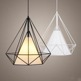 Suspension Nordique Industrielle avec Cage en Fer
