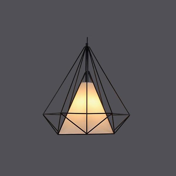 Suspension Nordique Industrielle avec Cage en Fer