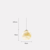 Suspension en forme de Lune Mini et Géante Ø15, 25, 40, 60 cm