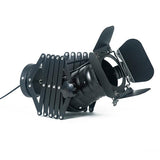 Suspension Spot Industrielle avec Volets Rétractables